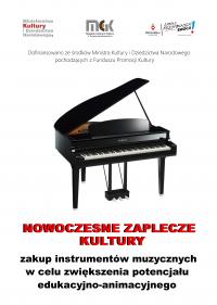 Nowe instrumenty muzyczne w MCK